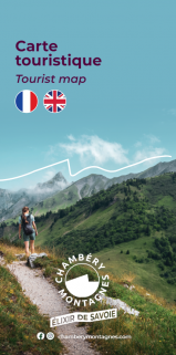Carte touristique Chambéry Montagnes 2024