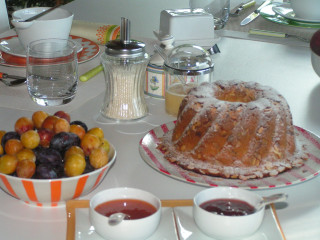 petit-déjeuner aux Perrelles