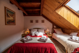 Chambre Colombier - © CHRISTINE HAAS Chambre Colombier