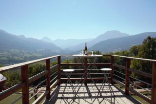 Autre vue de la terrasse Autre vue de la terrasse