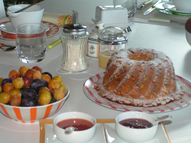 petit-déjeuner aux Perrelles