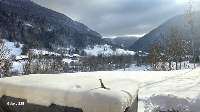Vue depuis la salle à manger