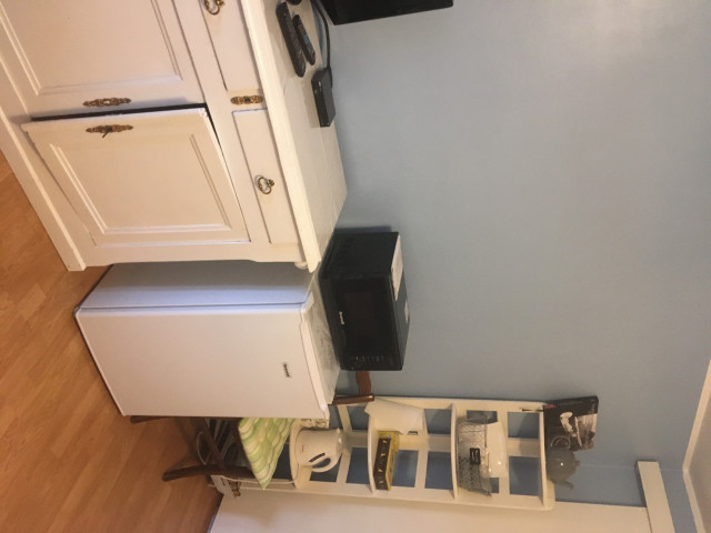 Le réfrigérateur et le four