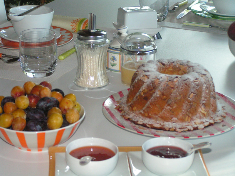 petit-déjeuner aux Perrelles