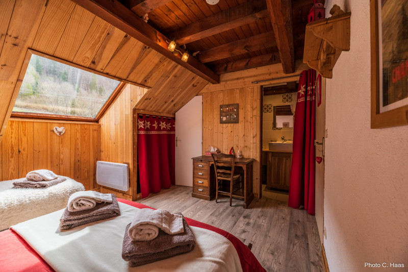 Chambre Colombier - © CHRISTINE HAAS Chambre Colombier