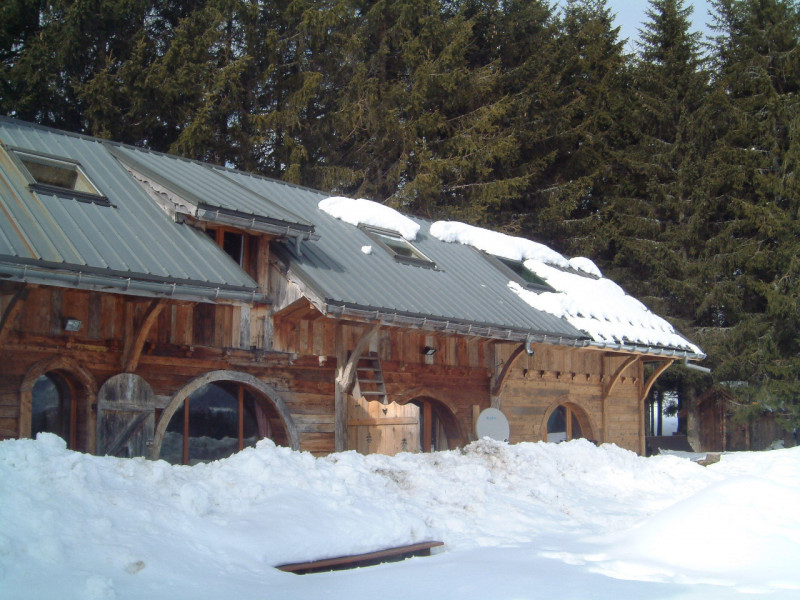 l'herminette en hiver - © sylvie giry l'herminette en hiver