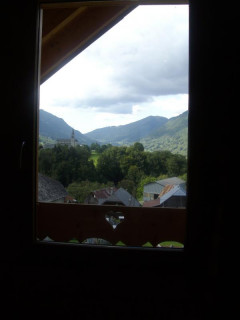 Vue de la chambre. Vue de la chambre.
