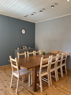 Salle à manger - Gîte Rossanaz_Le Châtelard - © M.Mouchet Salle à manger - Gîte Rossanaz_Le Châtelard