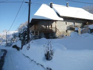 Autre vue de Lou Mansou sous la neige Autre vue de Lou Mansou sous la neige