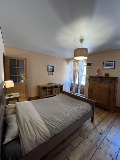 Chambre double - Gîte de la Grenette - La Compagnie du Bourg_Le Châtelard - © Mouchet M. Chambre double - Gîte de la Grenette - La Compagnie du Bourg_Le Châtelard