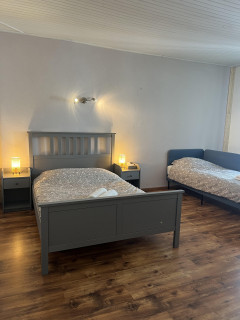 Chambre triple - Gîte Rossanaz_Le Châtelard Chambre triple - Gîte Rossanaz_Le Châtelard