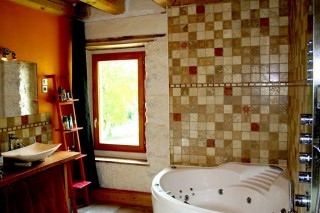 Chambre familiale Margériaz - salle de bains