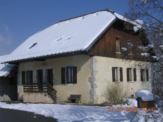 Maison en hiver