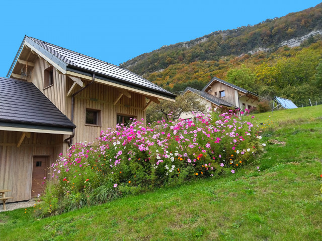 Le chalet en été