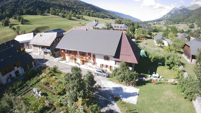 Maison vue du ciel