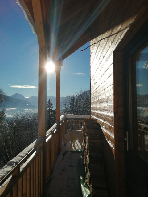 La vue sur la vallée