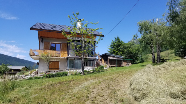 Vue du chalet des prés