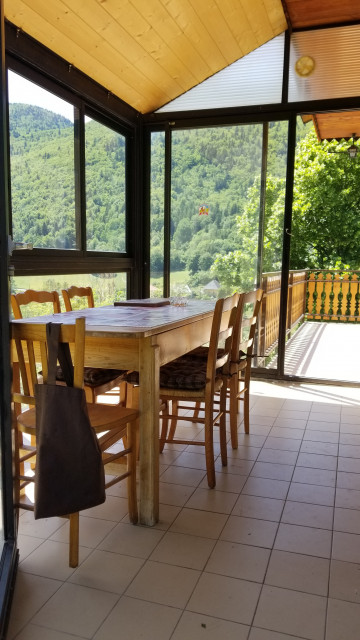 Veranda à coté de la cuisine