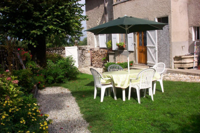 jardin privatif du gite