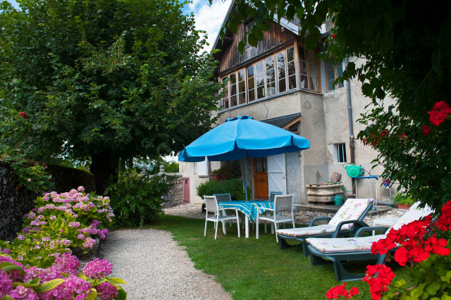 jardin privatif du gite