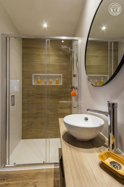 salle de bains douche italiennr