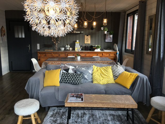 Le salon du chalet Rossanaz