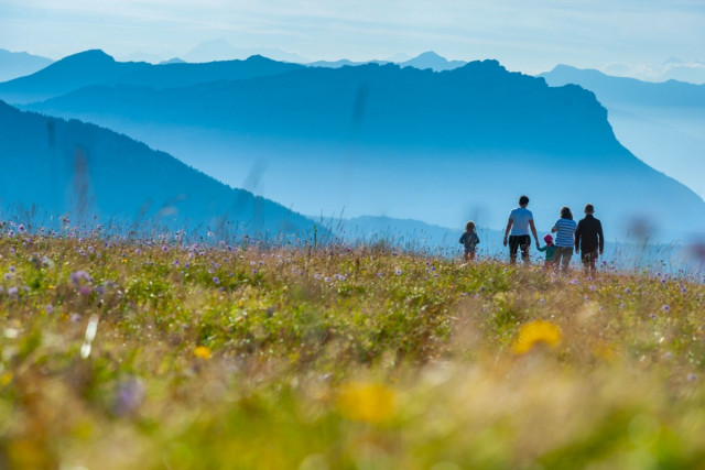 Rando Massif des Bauges Credit photo Grand Chambery