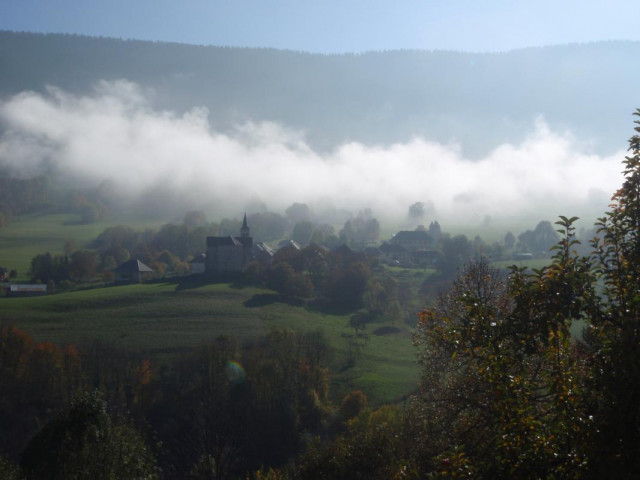 La vue sur le Noyer