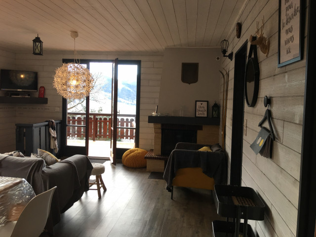 Salon détente au Chalet Rossanaz