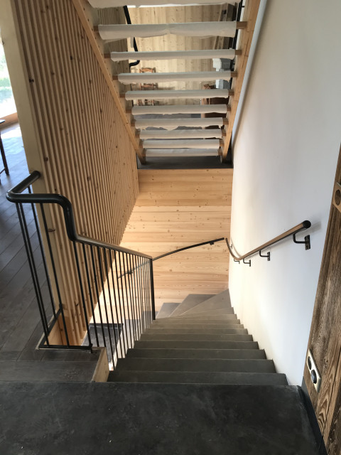 Descente escaliers