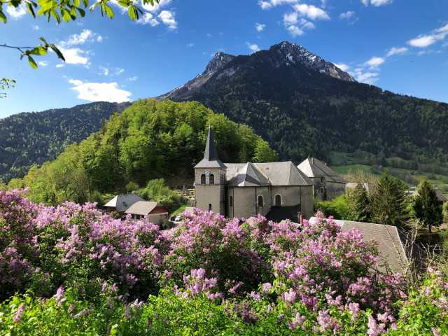 Vue sur le Châtelard - Gîte Rossanaz_Le Châtelard