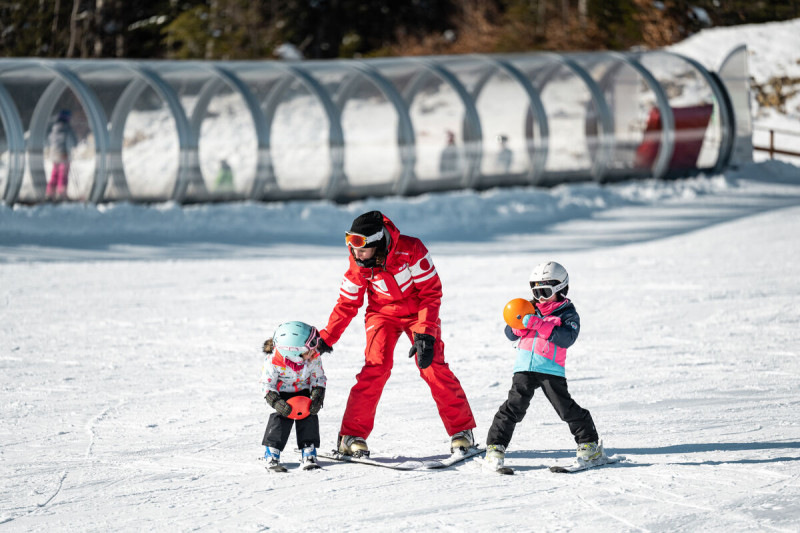 Ski alpin avec l'ESF