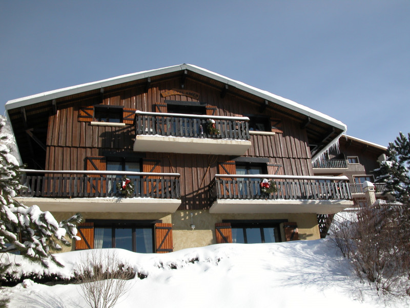 Le chalet en hiver