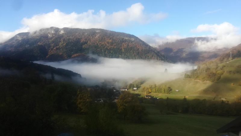 Vue sur les montagnes