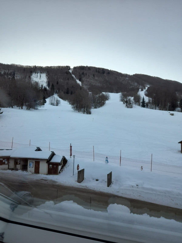 Vue front de neige