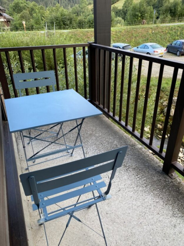 Balcon salon de jardin