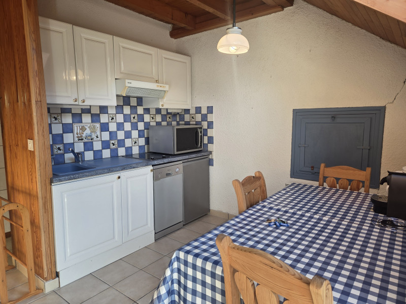 Cuisine - Studio Duplex n°127 - Le Colombier - Mme Kappler_Aillon-le-Jeune - © SET conciergerie Cuisine - Studio Duplex n°127 - Le Colombier - Mme Kappler_Aillon-le-Jeune