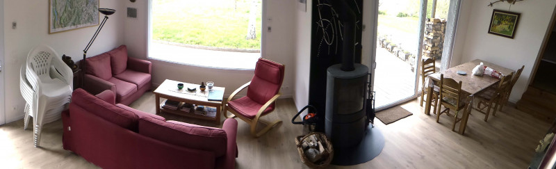 Salon-séjour - Les Frênes - M. et Mme Besançon/Montgelard_Sainte-Reine - © Jean-Louis BESANÇON et Claudine MONTGELARD Salon-séjour - Les Frênes - M. et Mme Besançon/Montgelard_Sainte-Reine