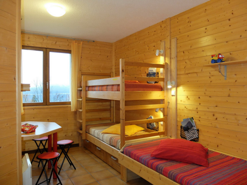 La chambre à 3 lits tout particulièrement prévue pour les enfants