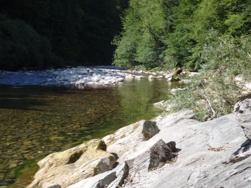 Le Chéran, rivière sauvage