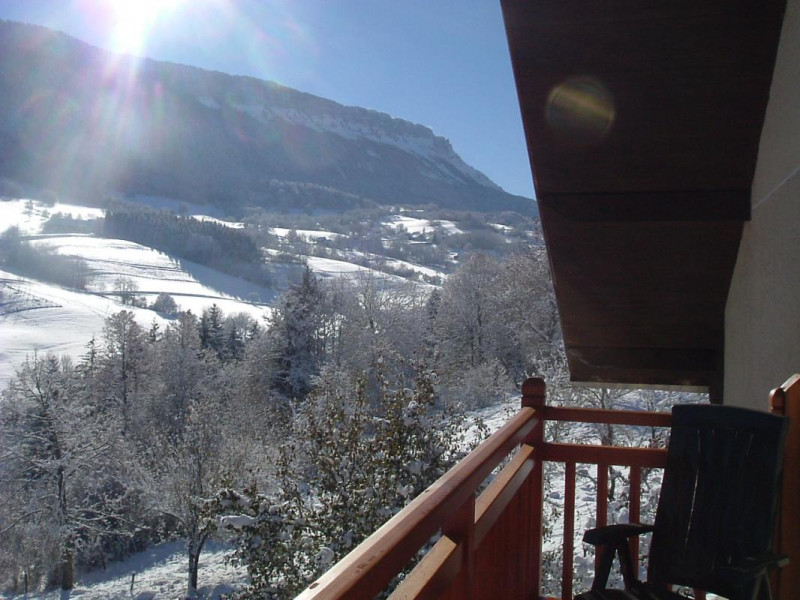 L'hiver au balcon - © Gîtes de France L'hiver au balcon