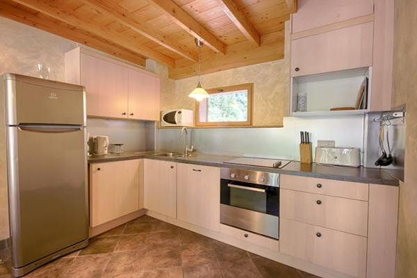 la cuisine du gîte Lanchette