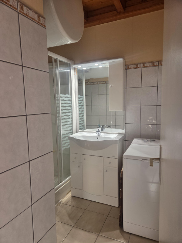 Salle d'eau - Studio Duplex n°127 - Le Colombier - Mme Kappler_Aillon-le-Jeune