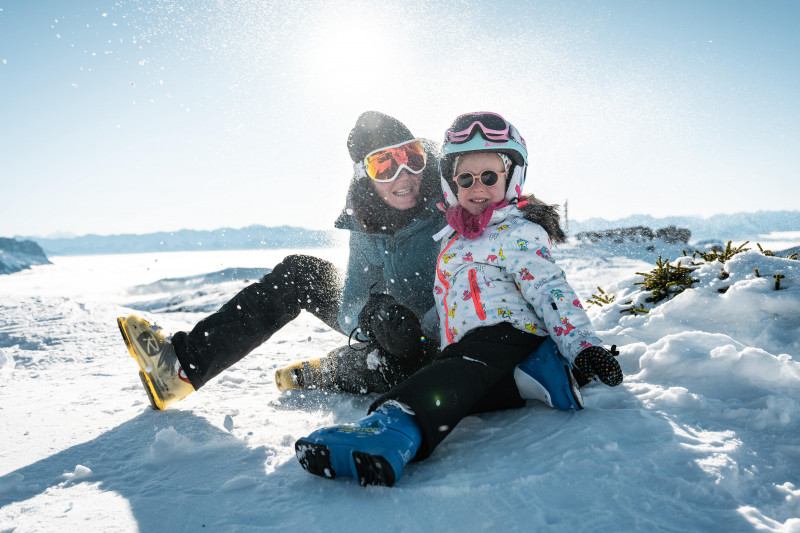 Pause neige aux Aillons-Margériaz