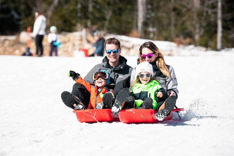 Luge aux Aillons-Margériaz