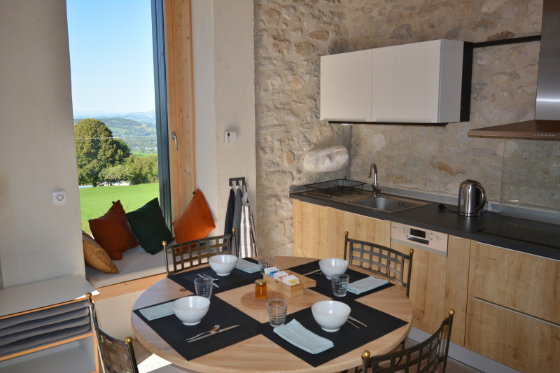 Cuisine du Gîte Etoile Boréale - © Isabelle BERTHOUD-LEBECH Cuisine du Gîte Etoile Boréale