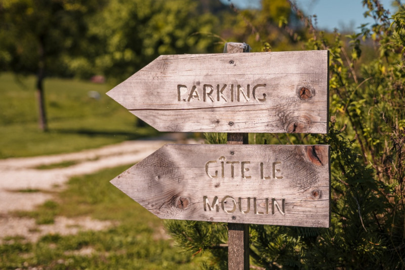 Détail Gite le Moulin Massif des Bauges - © Clévacances Détail Gite le Moulin Massif des Bauges