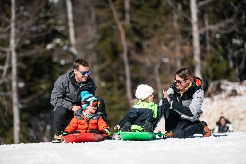 Luge aux Aillons-Margériaz