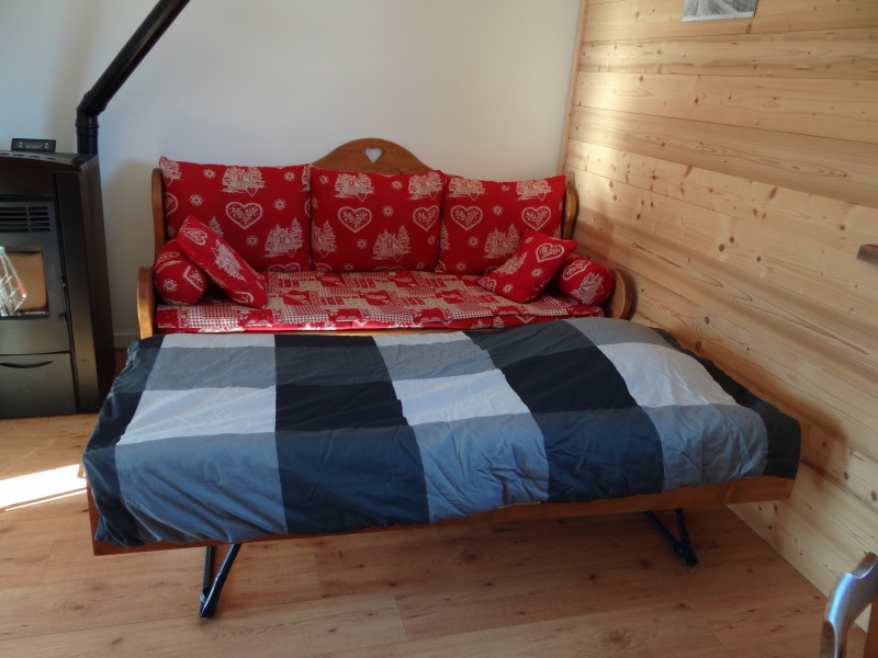 Couchage dans la pièce à vivre