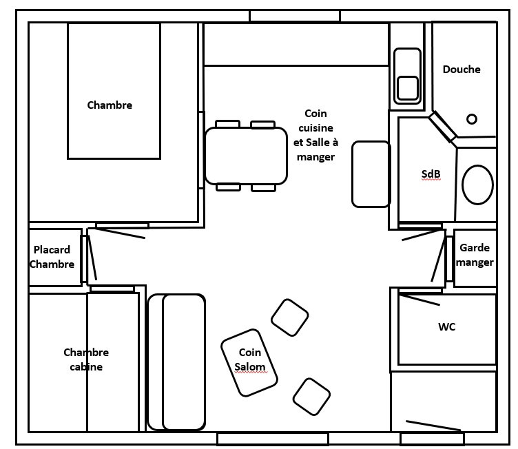 Gîte du Mont Margériaz - rdc_La Féclaz